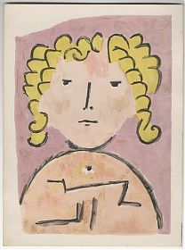 Paul Klee: "Tete d'Enfant" - Farblithographie nach Paul Klee, 1939.- Graphik-Antiquariat Steutzger
