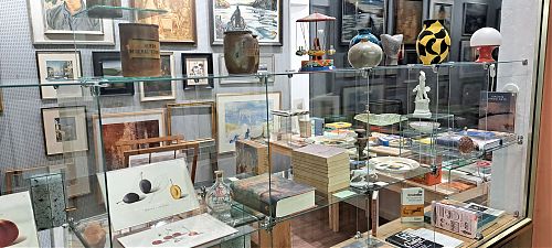 Ausstellungsraum : Wasserburg am Inn - Salzsenderzeile 16 - Joseph Steutzger / Antiquariat & Kunsthandel / Wasserburg am Inn & Buch am Buchrain