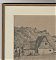 Franz Singele : Bauernhof in Altglashütte. - Bleistift, 1938. - Joseph Steutzger / Wasserburg am Inn & Buch am Buchrain