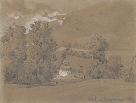Zuschr. Paul Tübbecke/Weimar, Wallendorfer Mühle. - Bleistift (verso). - Joseph Steutzger / Antiquariat / Wasserburg am Inn & Buch am Buchrain