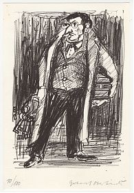 Gerhard Oberländer. - Lithographie