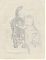 Gretel Loher-Schmeck (1907 Augsburg - Frotzhofen/Anzing - Ebersberg 2003) : Kind & Katze. - Lithographie (verso) - Kunsthandel Joseph Steutzger - Wasserburg am Inn & Buch am Buchrain