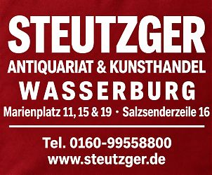 Öffnungszeiten : Buch- und Kunst-Antiquariat Steutzger / Wasserburg am Inn
