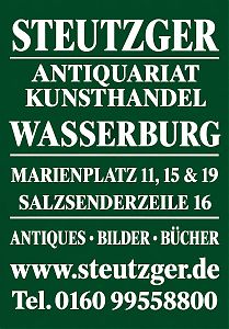 Antiquariat Steutzger : Wasserburg am Inn & Buch am Buchrain